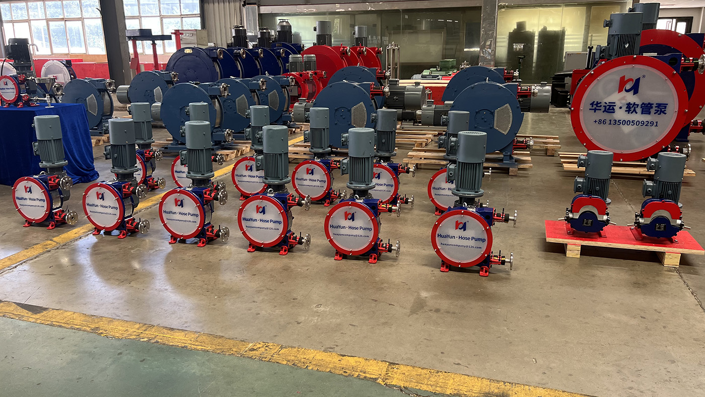 合肥華運(yùn)機(jī)械軟管泵啟程發(fā)往歐洲，助力污水處理升級(jí)?